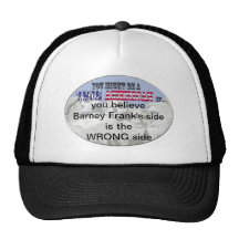 barney franks side wrond mesh hat