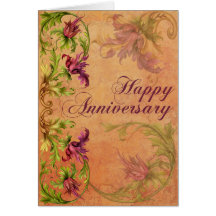 Baroque Anniversary Cards