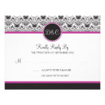 Baroque Elegance Wedding Reply Card Custom Invites