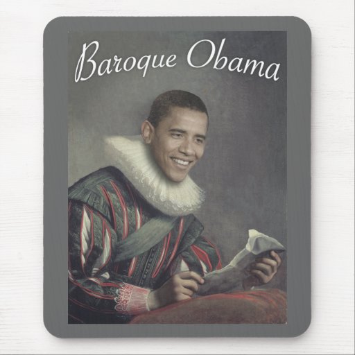 Baroque Obama Mousemats