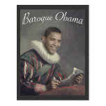 Baroque Obama Postcards