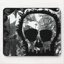 Baroque Skull Mousepads