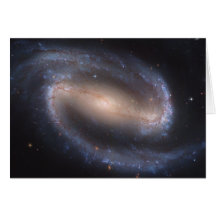 Barred Spiral Galaxy NGC 1300 Greeting Card