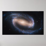 Barred Spiral Galaxy NGC 1672 Poster