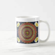 Barrel Cactus Mandala 3 on  Mug
