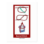 Barrel Hitch (Barrel Sling) Postcard