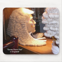 "Barrister's Wigs" Mouse Pads