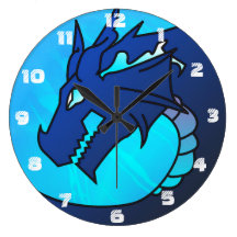 Barroth the Dragon Magician Clock