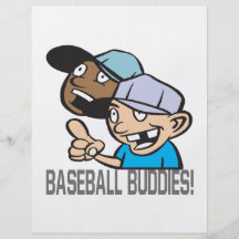 Baseball Buddies Personalized Flyer