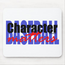 Baseball Character Mouse Pads