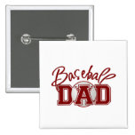 Baseball DAD Buttons