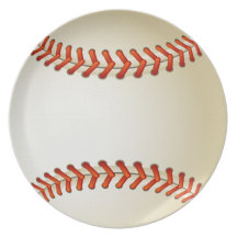 Baseball Dinner Plates