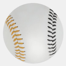 Baseball Fan-tastic_Color Laces_go_bk Sticker