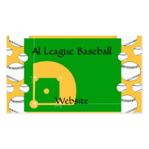Baseball Field Business Cards