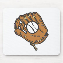 Baseball & Glove Mousemat