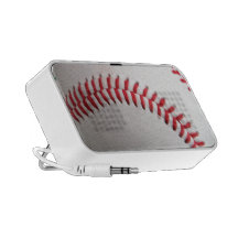 Baseball iPod Speakers