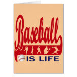 Baseball Is Life Cards