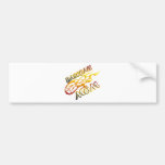 Baseball Mum (flame) copy.png Bumper Sticker