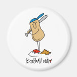 Baseball Nut Refrigerator Magnet