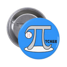 Baseball Pi-tcher - Funny Pi Pins