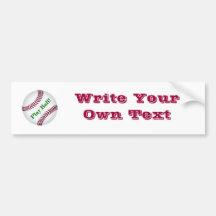 Baseball - Play Ball! Bumper Sticker