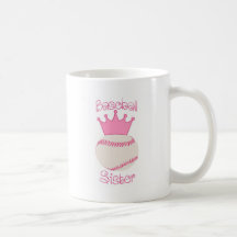 Baseball Sister Coffee Mug