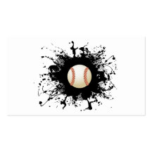 Baseball Urban Style Business Card Template