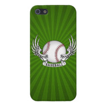 Baseball Wings Case For iPhone 5
