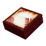 Baseballs Keepsake Jewellery Gift Box