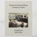 Basement Remodeler  Business Flyer