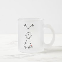 Basic Stick Figure Gymnastics Tshirts and Gifts Mugs