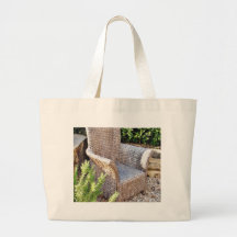 Basket Chair Furniture Canvas Bag