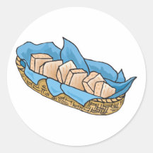 basket of bread stickers
