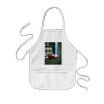 Basket with Yarn Apron