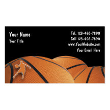 Basketball Business Cards