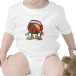Basketball Christmas Rompers
