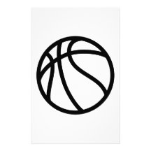 BASKETBALL CUSTOMIZED STATIONERY