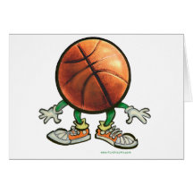 Basketball Greeting Card