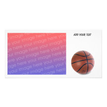 Basketball Photo Card by SRF
