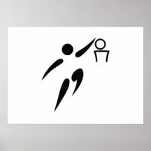 Basketball Player Print