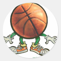 Basketball Sticker
