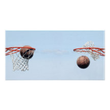Basketballs! Customized Photo Card