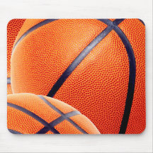 Basketballs Mouse Pad