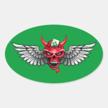 Basque Poker Sticker