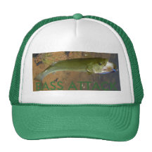 Bass Attack Trucker Hat