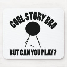 Bass drums vector designs mouse pad