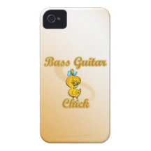 Bass Guitar Chick Case-Mate iPhone 4 Case