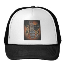 Bass Guitar Mesh Hat