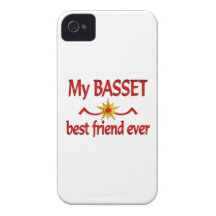 Basset Best Friend Case-Mate iPhone 4 Case