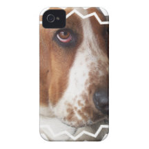 basset-hound-7 iPhone 4 case